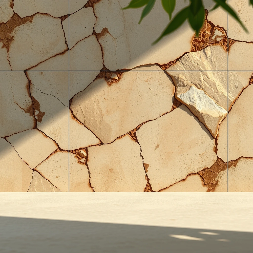 Textur eines warmen Stein surfaces